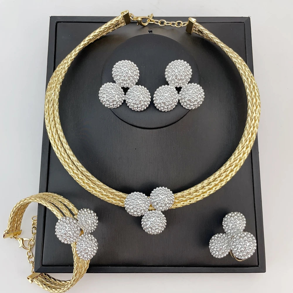 Golden Glow Jewellery Set Coco & Dee