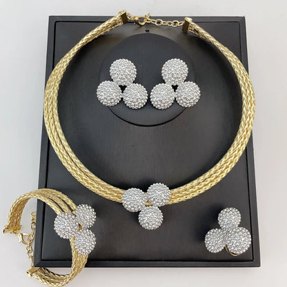 Golden Glow Jewellery Set Coco & Dee
