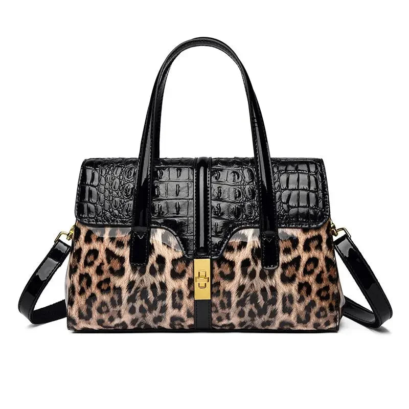 Leopard Print Handbag Coco & Dee