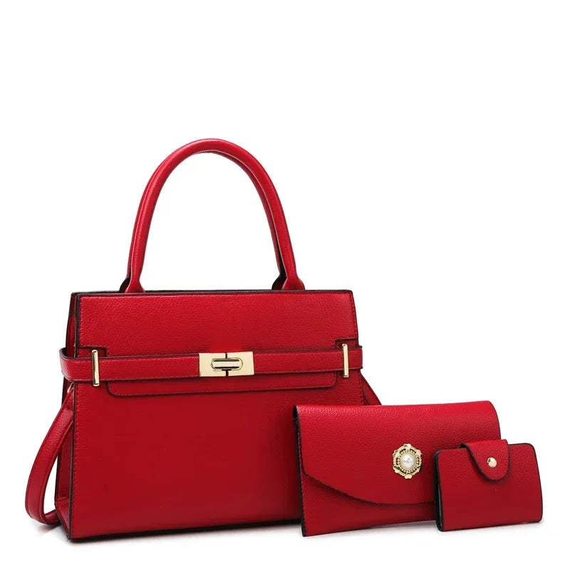Prestige Luxe 3-Piece Handbag Set Coco & Dee