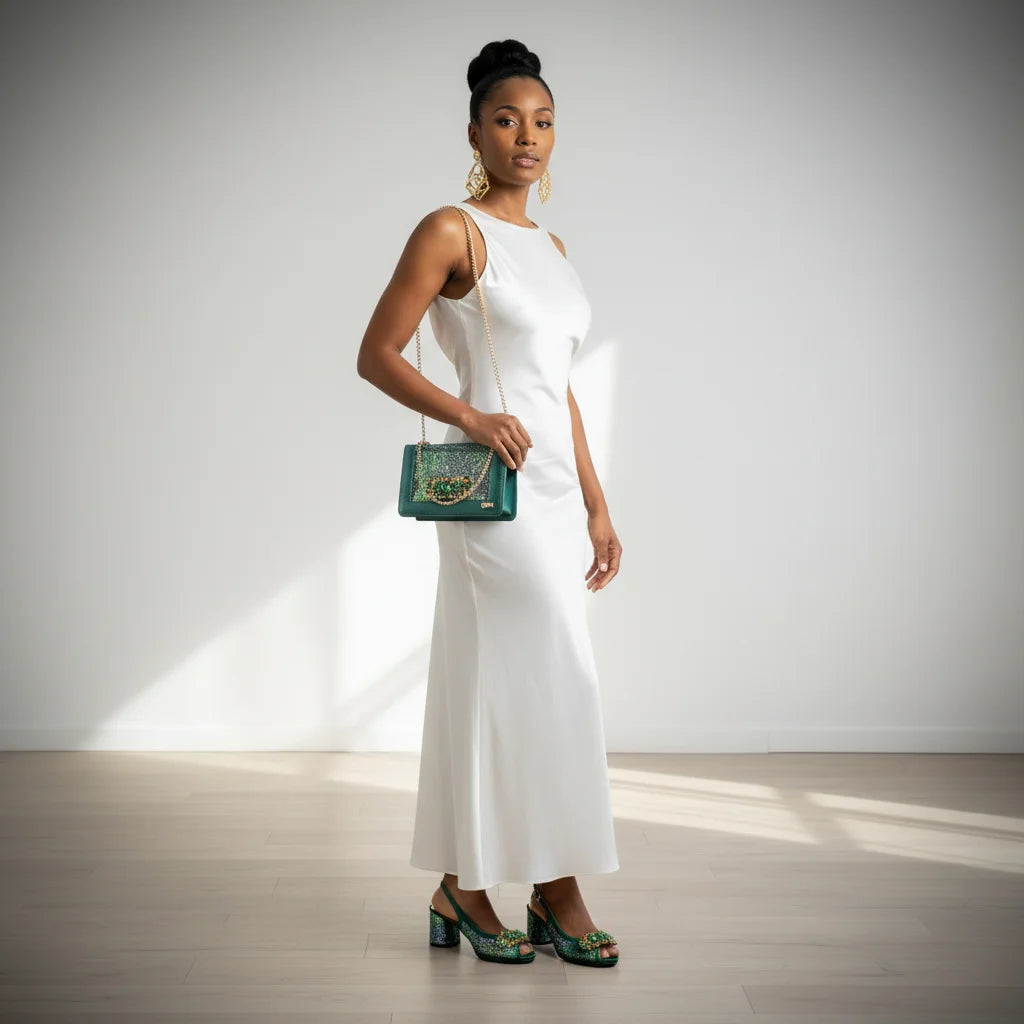 Hina Shoes & Bag Set