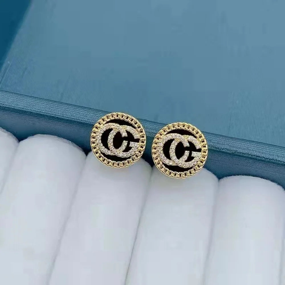 Letter Stud Earrings Coco & Dee