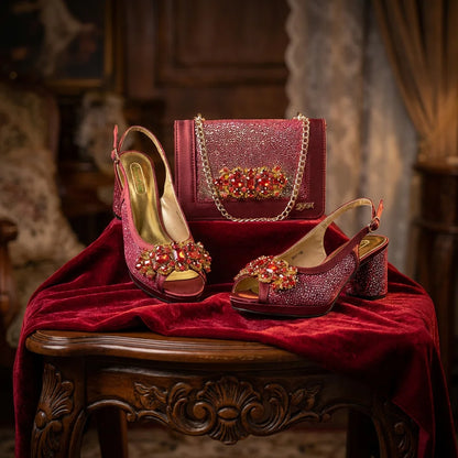 Hina Shoes & Bag Set