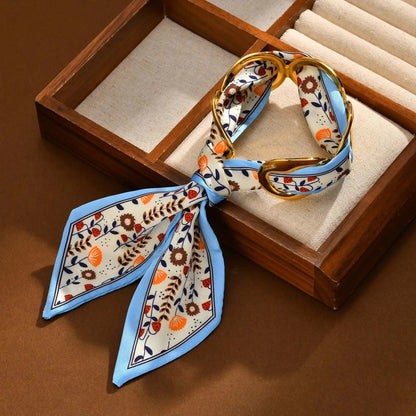 Silk Scarf Bracelet Coco & Dee