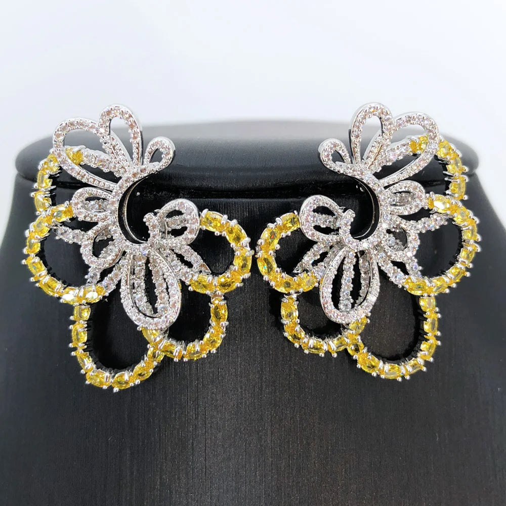 Brincos Flower Earrings