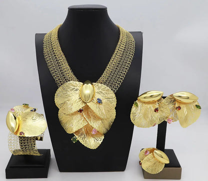 Leaf Jewelry Set Coco & Dee