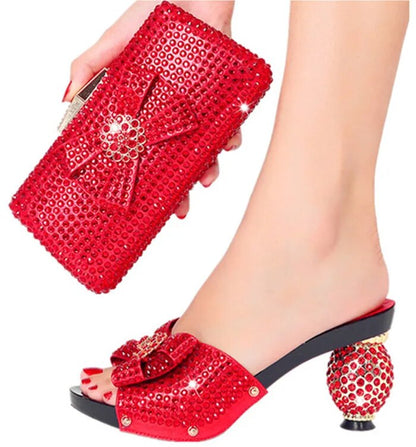 Ruby Bag & Shoe Set