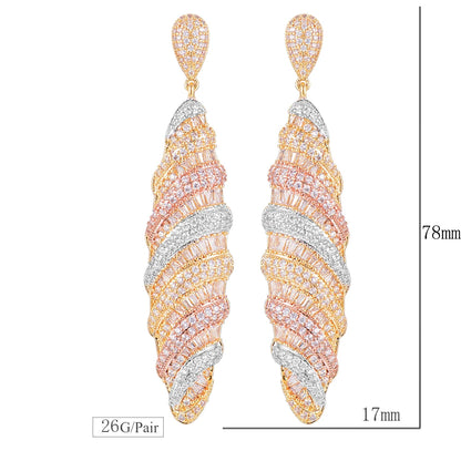 Scallop Drop Earrings