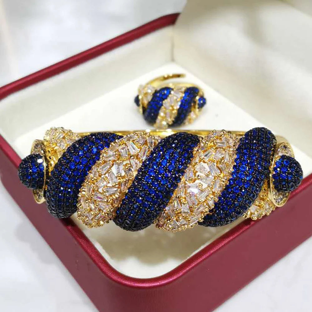 Luna Bangle & Ring Set