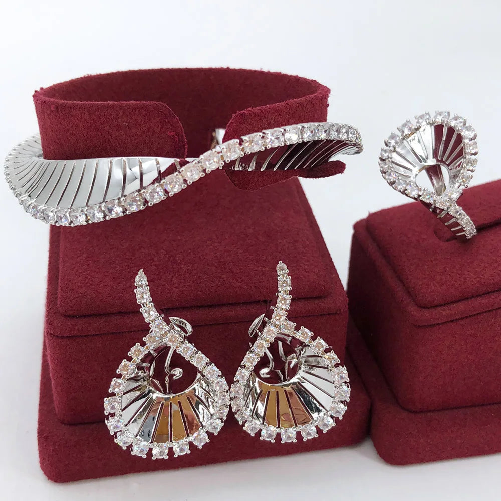 Elegance Bangle & Ring Set Coco & Dee