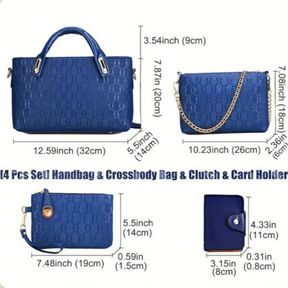 Elegance 4-Piece Handbag Set Coco & Dee