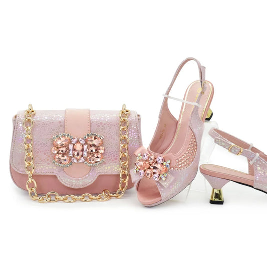 Rainbow Shoe & Bag Set