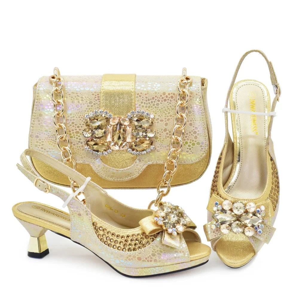 Shamita Shoes & Bag Set