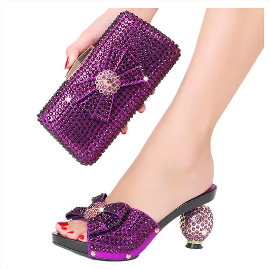 Ruby Bag & Shoe Set