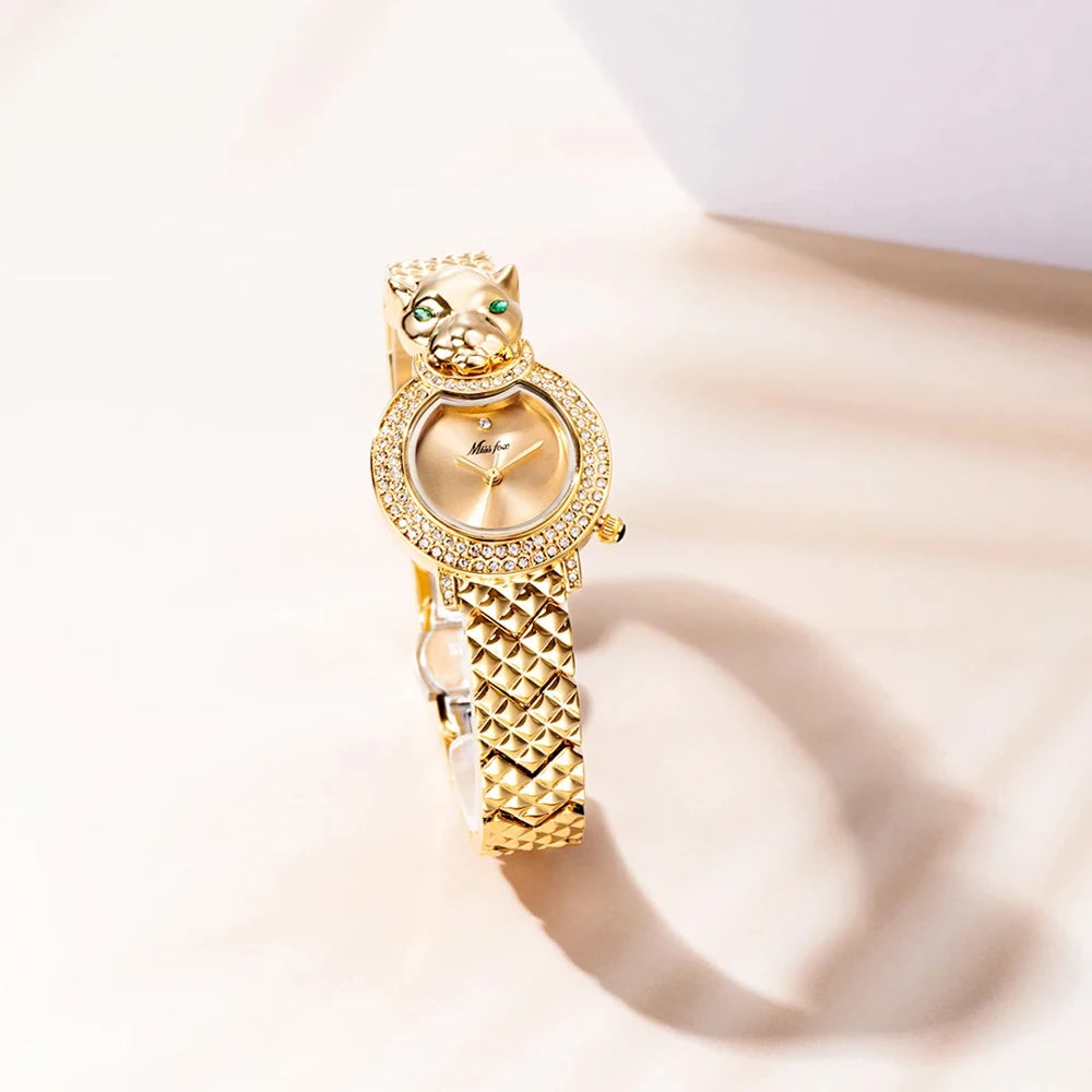 Leopard Bling Watch Coco & Dee