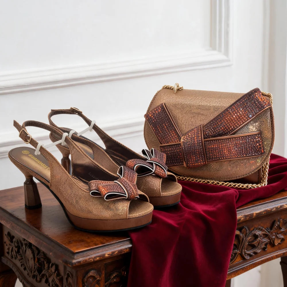 Helen Shoes & Bag Set