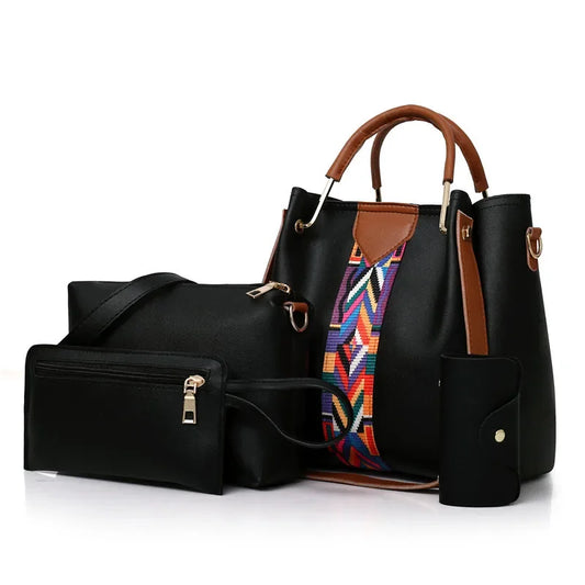 Luxe Harmony 4-Piece Handbag Set