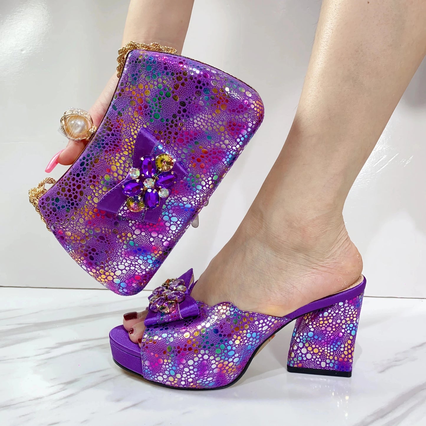 Maria Bag & Shoe Set Coco & Dee