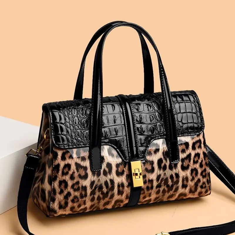 Leopard Print Handbag Coco & Dee