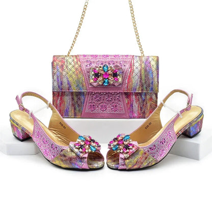 Flora Shoes & Bag Set