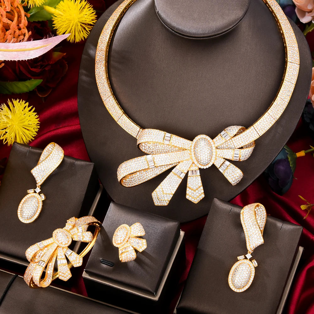 Bowknot Jewelry Set