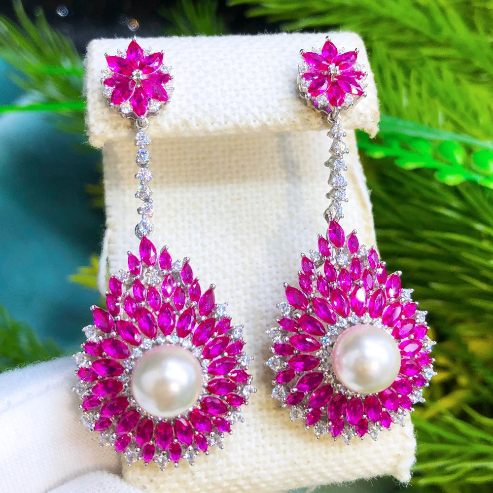 Sunflower Dangle Earrings