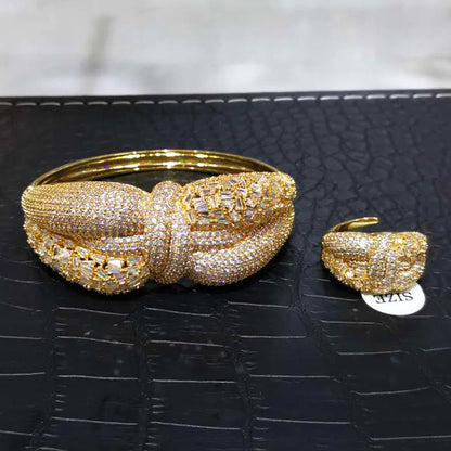 Serenity Bangle & Ring Set Coco & Dee