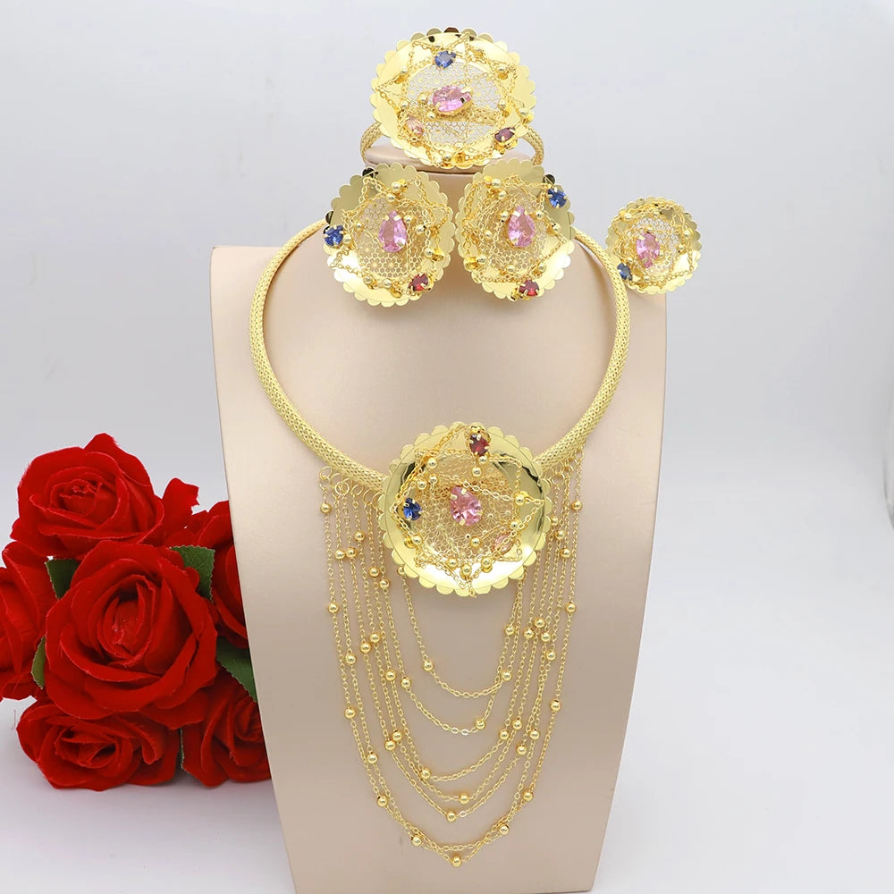 Flora Jewellery Set