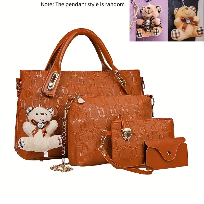 Elegance 4-Piece Handbag Set Coco & Dee