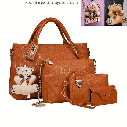 Elegance 4-Piece Handbag Set Coco & Dee
