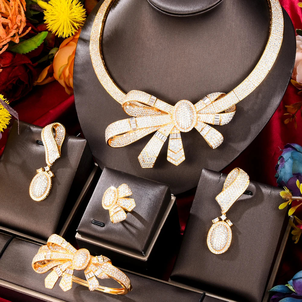 Bowknot Jewelry Set