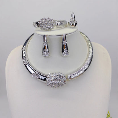 Crystal Blossom Jewellery Set Coco & Dee