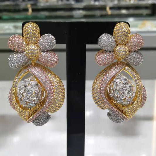 Lotus Earrings