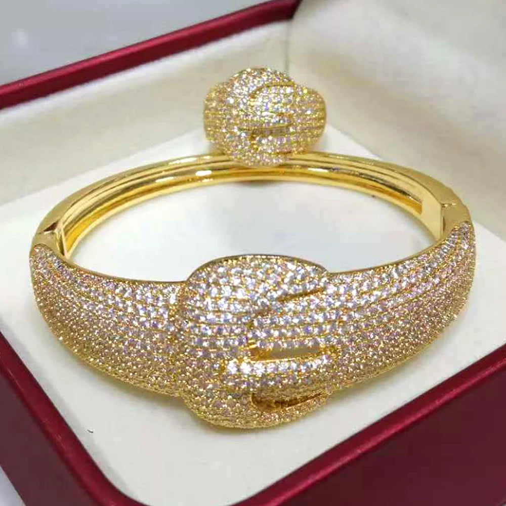 Timeless Beauty Bangle & Ring Set Coco & Dee
