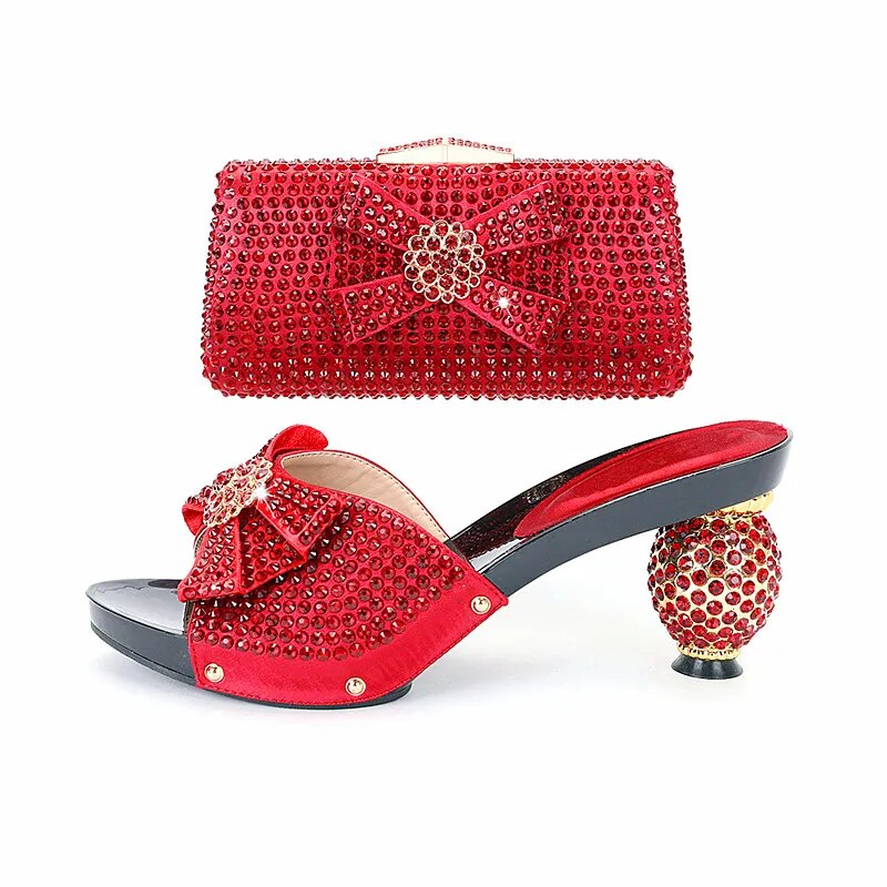 Ruby Bag & Shoe Set
