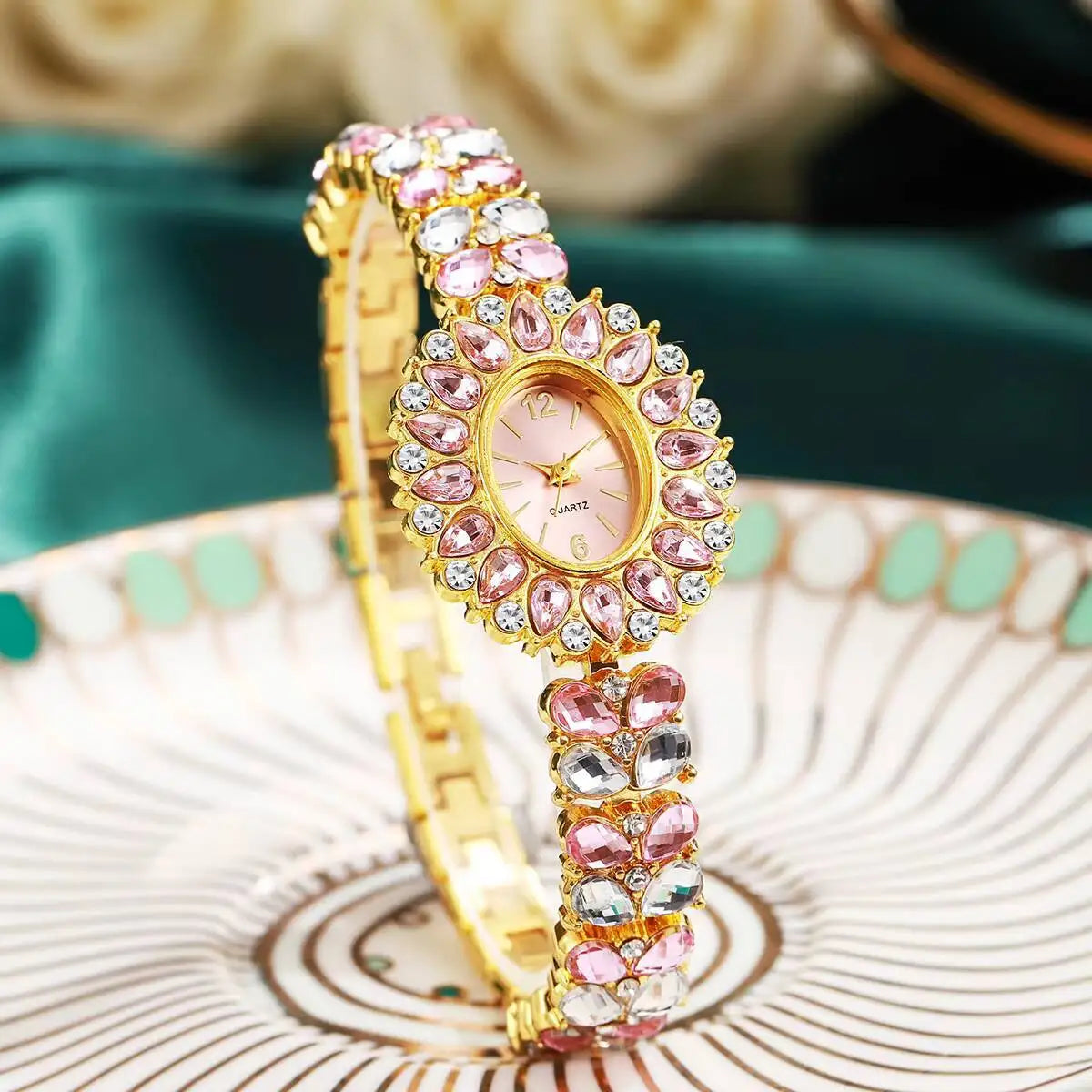 Romy Rhinestone Watch Coco & Dee