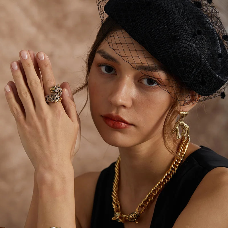 Leopard Ring Coco & Dee