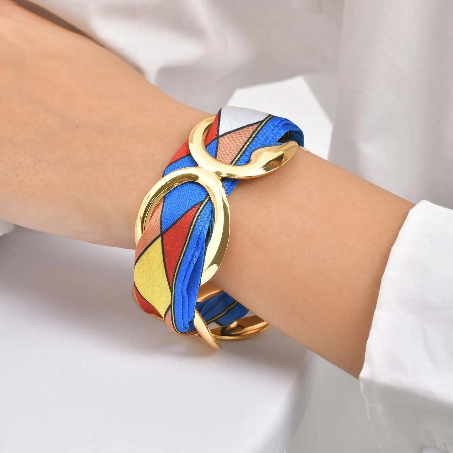 Silk Scarf Bracelet Coco & Dee