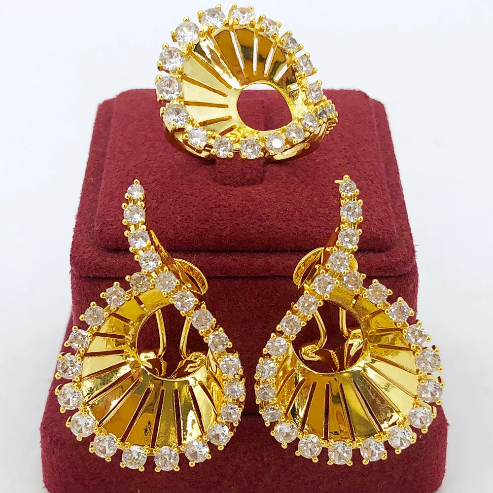 Elegance Bangle & Ring Set Coco & Dee