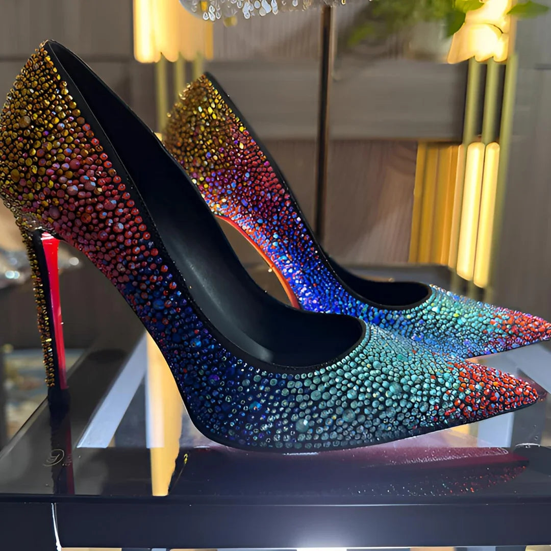 Rainbow Diamond Shoes Coco & Dee