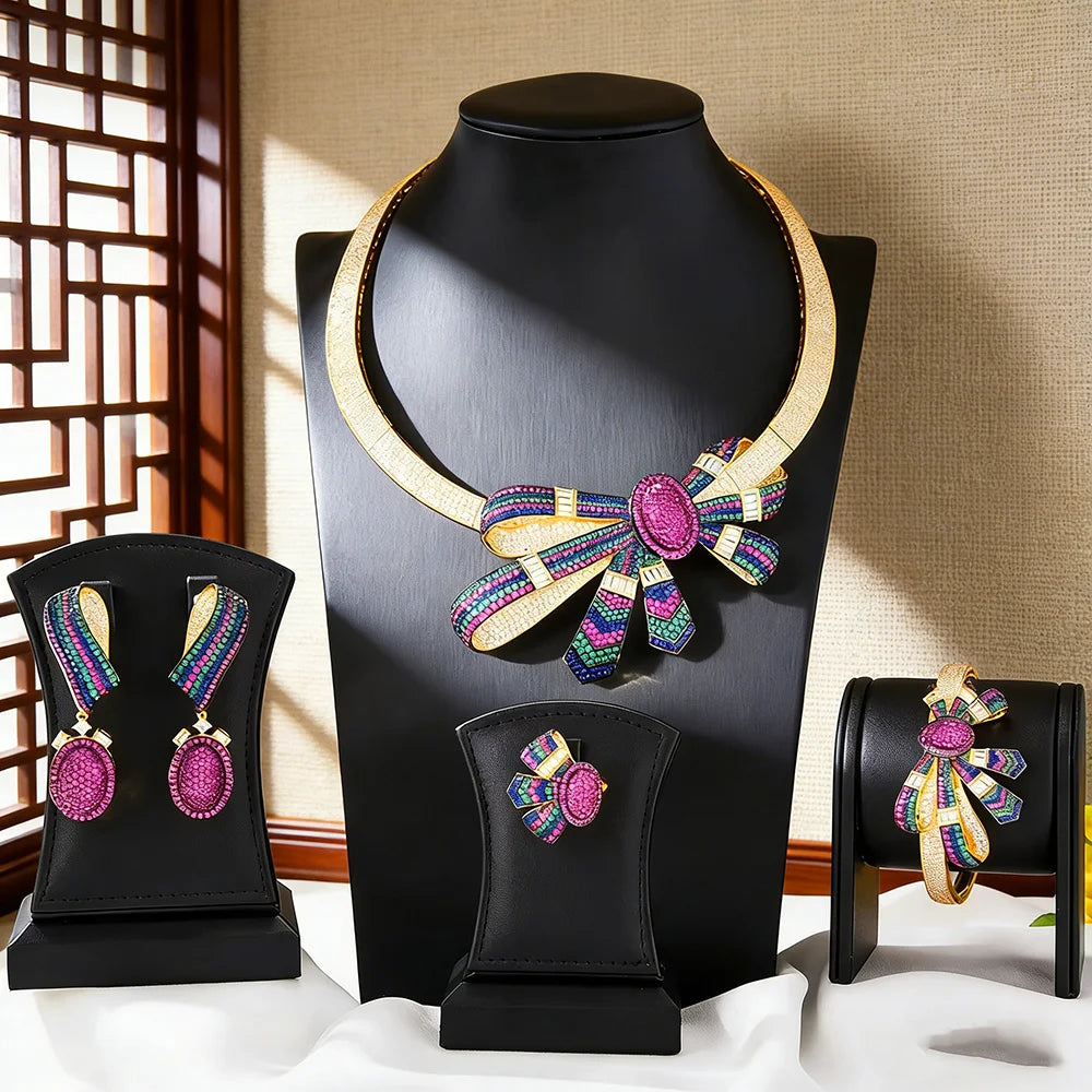 Bowknot Jewelry Set