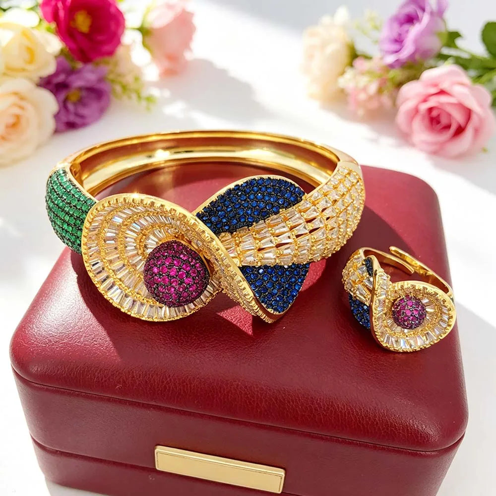 Radiance Bangle & Ring Set
