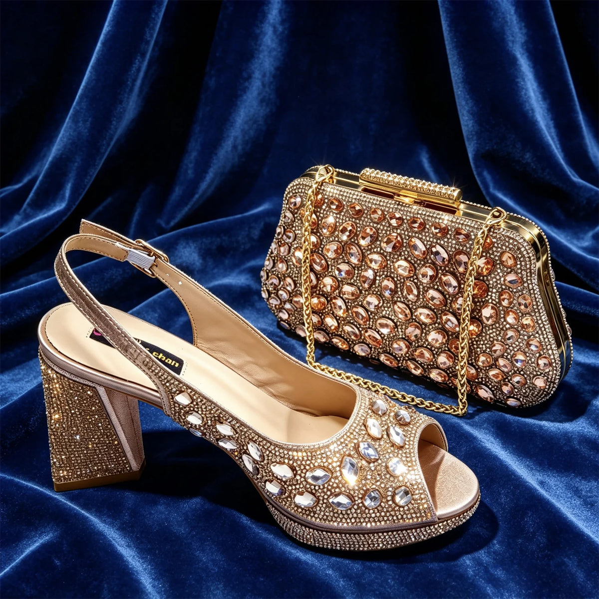 Veena Bag & Shoe Set