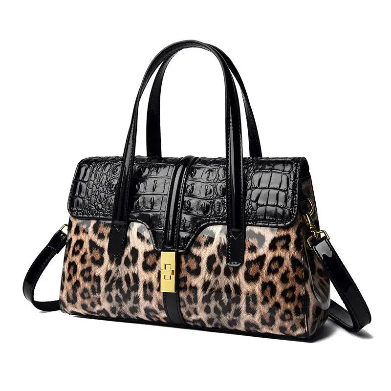 Leopard Print Handbag Coco & Dee