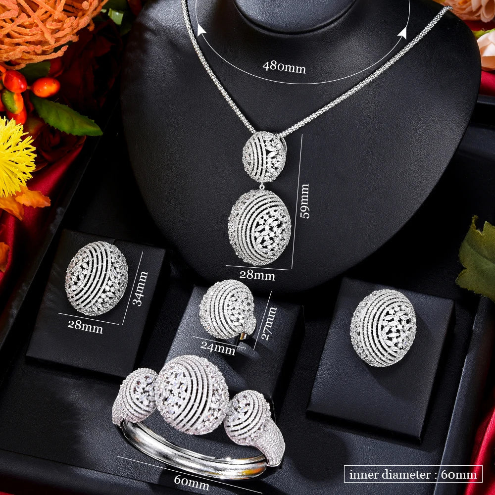 Opulent Charm Bangle & Ring Set Coco & Dee