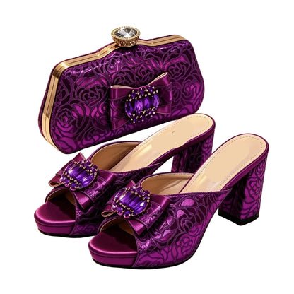 Mina Bag & Shoe Set