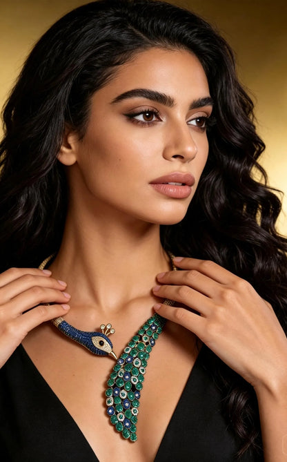 Golden Glamour Jewellery Set