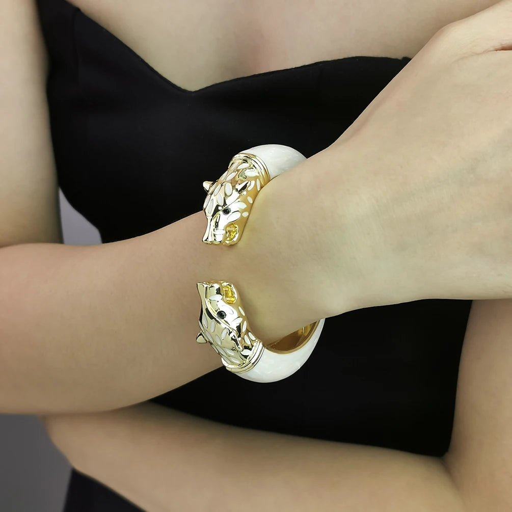 Leopard Head Bracelet Coco & Dee