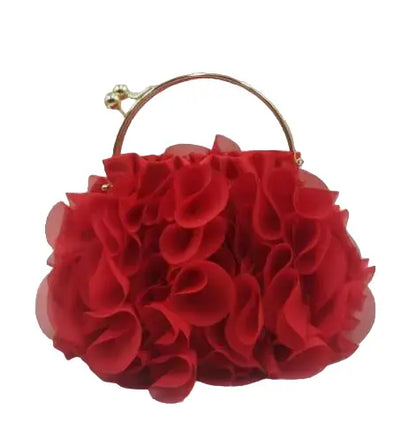 Satin Floral Bag