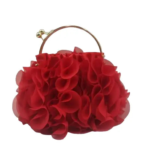 Satin Floral Bag